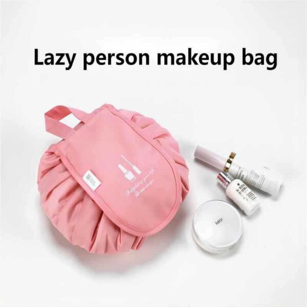 Lazy Makeup Bags Travel Home Large Capacity Waterproof Portable Storage Drawstring Bag Makeup Wash Bag - Image 9