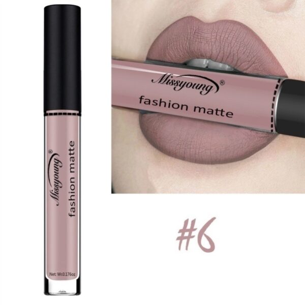 Lip Gloss Liquid Lipstick Non-Stick Cup Matte Makeup Llipstick - Image 10