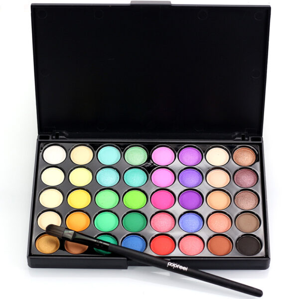 40 Colors Makeup Glitter Palette Waterproof - Image 3