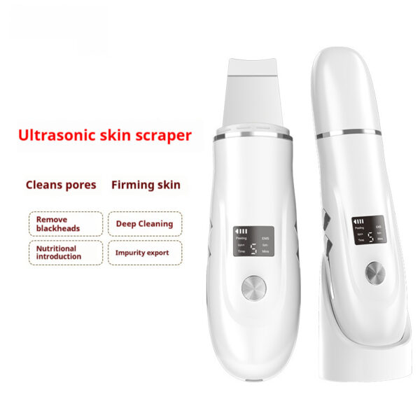 Facial Care Shovel Blackhead Remover Cutin Dead Skin Deep Cleansing Ultrasonic Pore Scrubber - Image 5