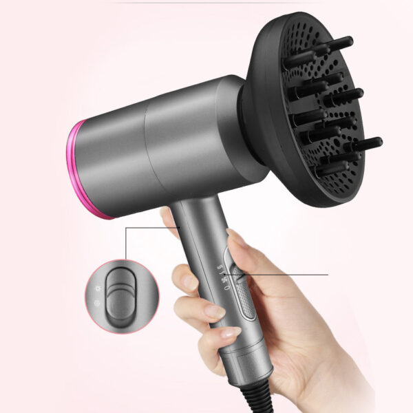 Hair Dryer 1400w 110V   220V Hairdryer Hair Blow Dryer Fast Straight Hot Air Styler 3 Heat Setting 2 Speed  Ne Setting - Image 4