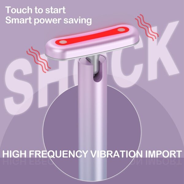 Wand Skin Care EMS Micro-current Introduction Rotatable Vibration Face And Neck Massage - Image 3