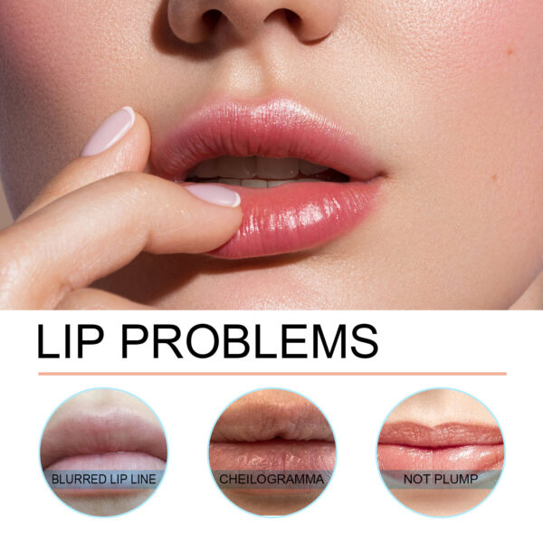 Lip Liner Pen Dark Brown Waterproof Long Lasting Plump Soft Lip Gloss Makeup Cosmetics - Image 9