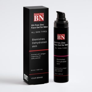 oil free zinc face gel for men